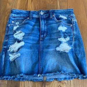 America eagle Jean skirt!!